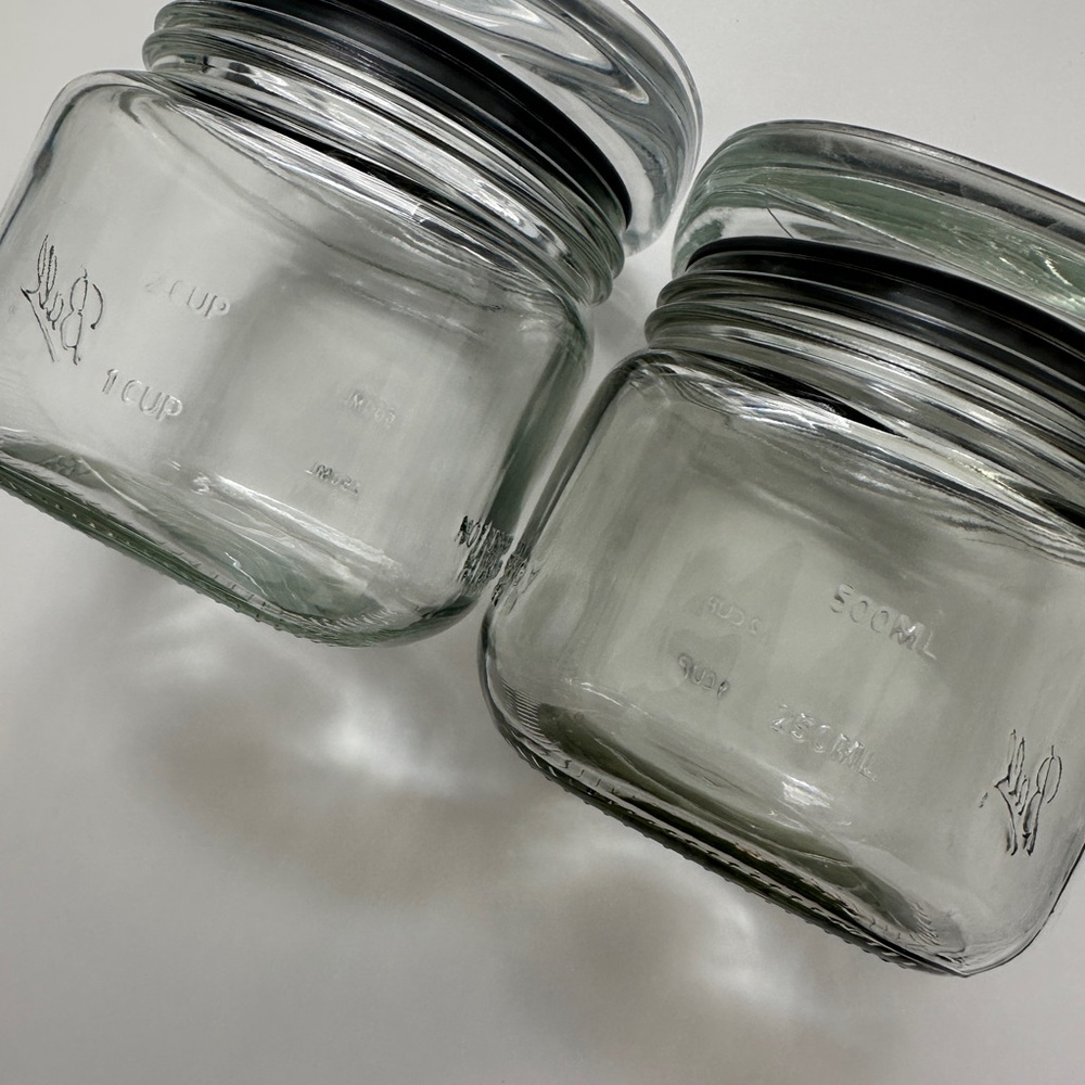 Ball Glass Storage Jars with Lids - Picture 2 of 8